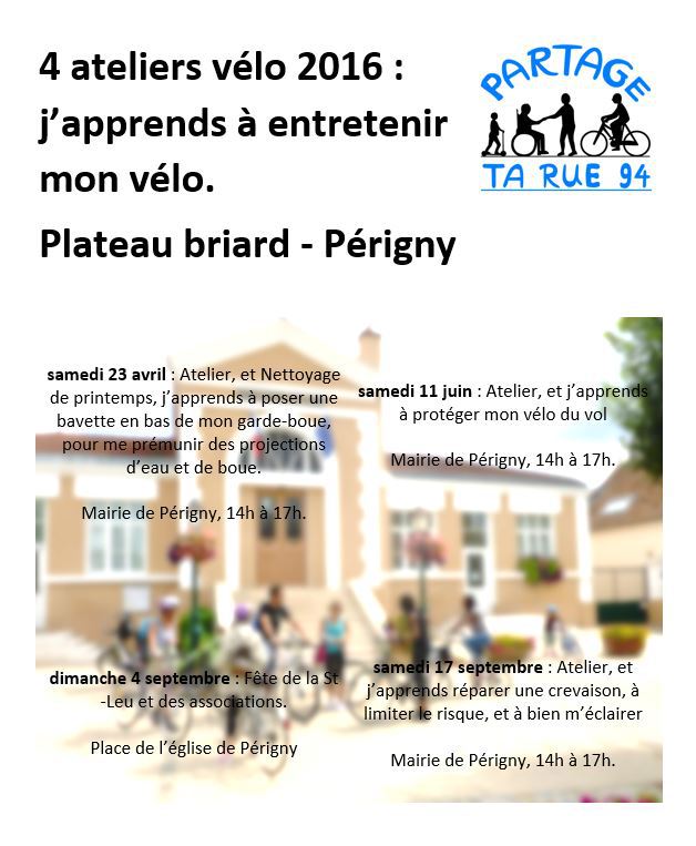 Ateliers plateau briard 2016